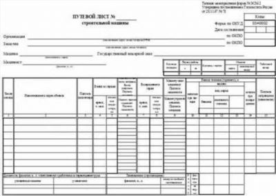Требования к содержанию путевого листа в этом и следующем году