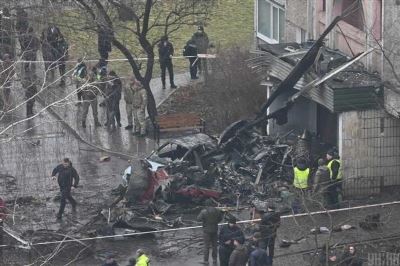 Подробности крушения вертолета в Броварах и гибель главы МВД Украины